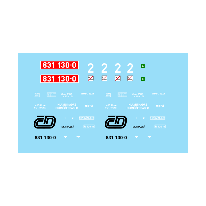 831.130-0 ČD 00.léta