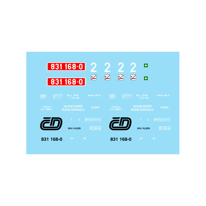 831.168-0 ČD 00.léta