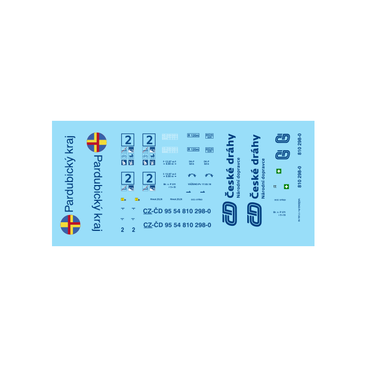 810.298 ČD Pardubický kraj