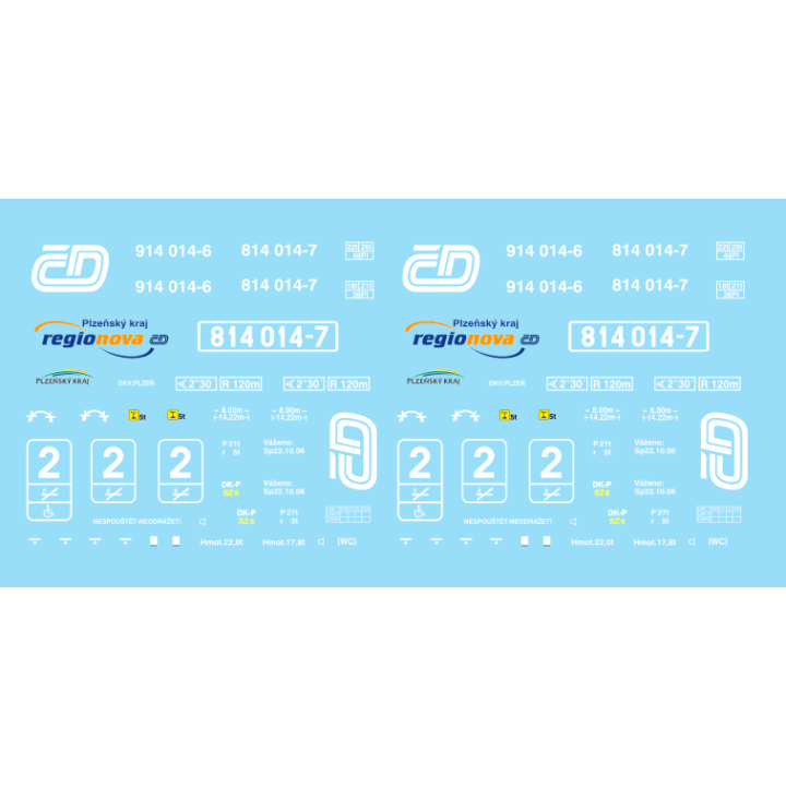 814.014 + 914.014 ČD