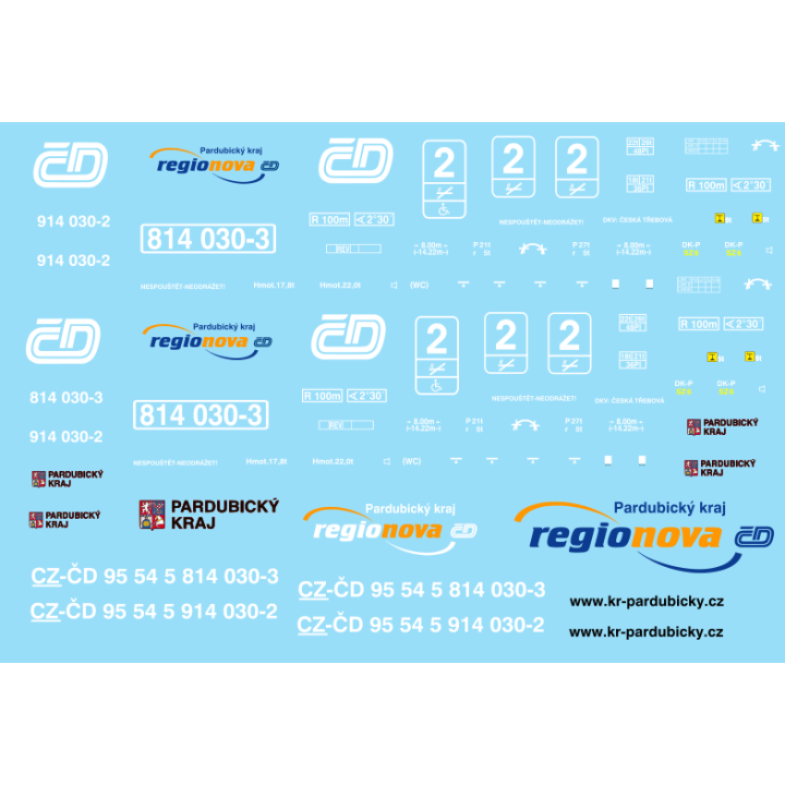 814.030 + 914.030 ČD