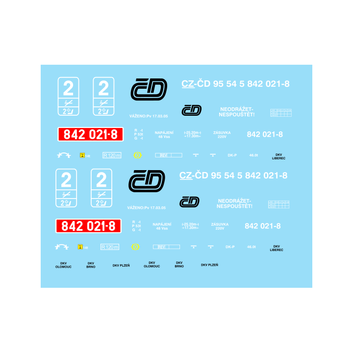 842.021 ČD V.epocha