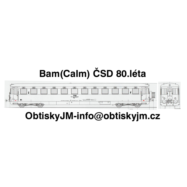 H0-Bnp ČSD 80.léta Dom.st.Plzeň G.N. B