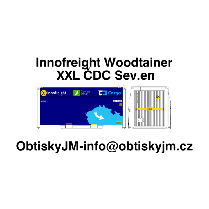Innofreight Woodtainer XXL ČDC Sev.en A