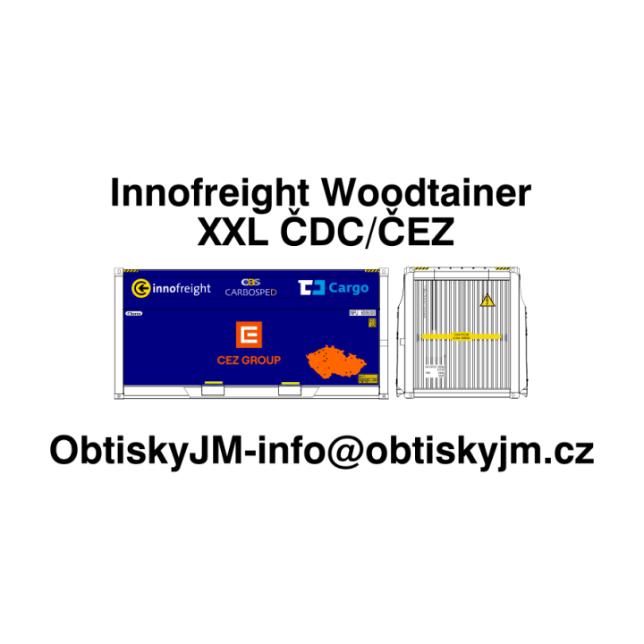 Innofreight Woodtainer XXL ČDC/ČEZ A