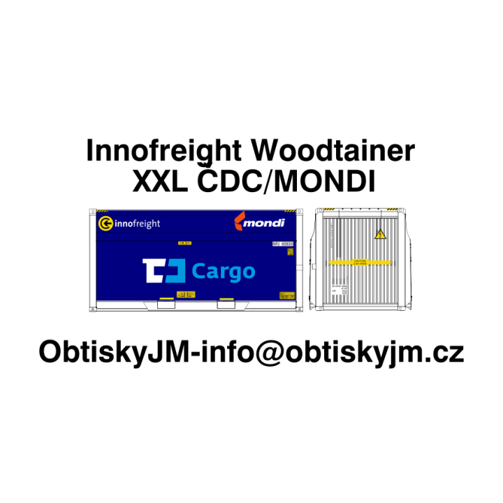 Innofreight Woodtainer XXL ČDC/Mondi A