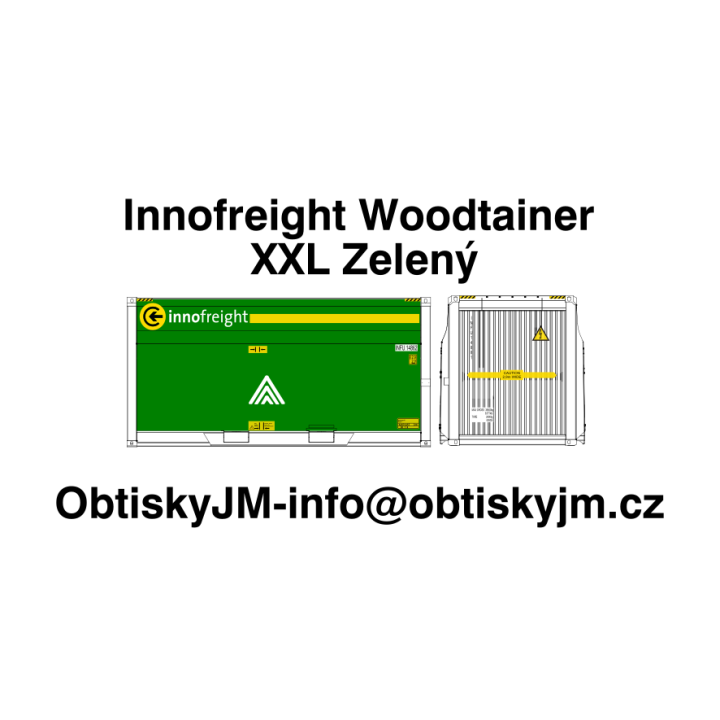 Innofreight Woodtainer XXL zelený A