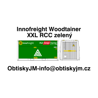 Innofreight Woodtainer XXL RCC zelený A