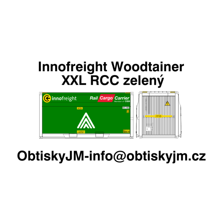 Innofreight Woodtainer XXL RCC zelený A