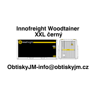 Innofreight Woodtainer XXL černý A