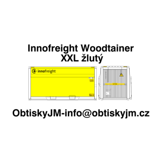 Innofreight Woodtainer XXL žlutý A