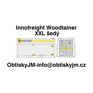 Innofreight Woodtainer XXL šedý C