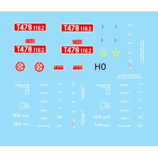 H0-T478.1162 ČSD 70.-80. léta
