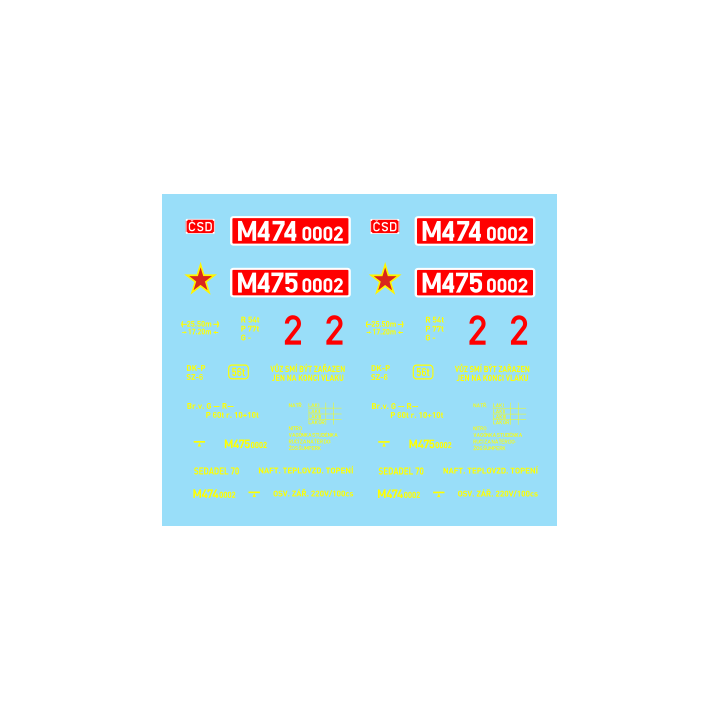 M474.0/M475.0002 ČSD 70.léta