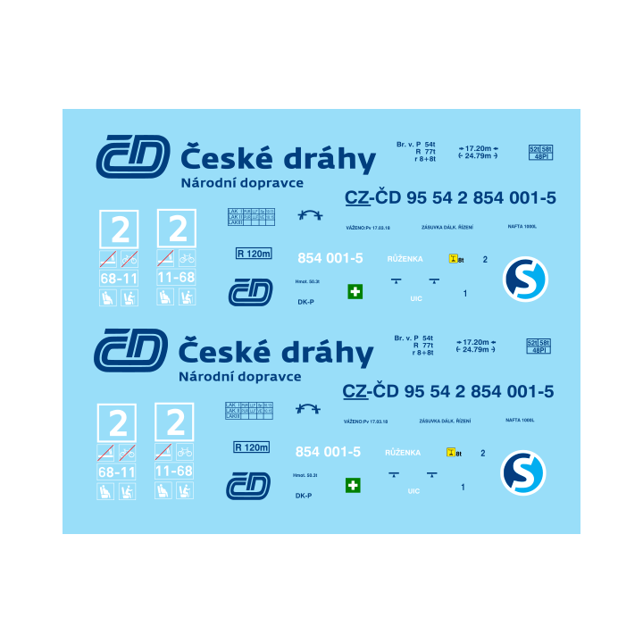 854.001 ČD NB2
