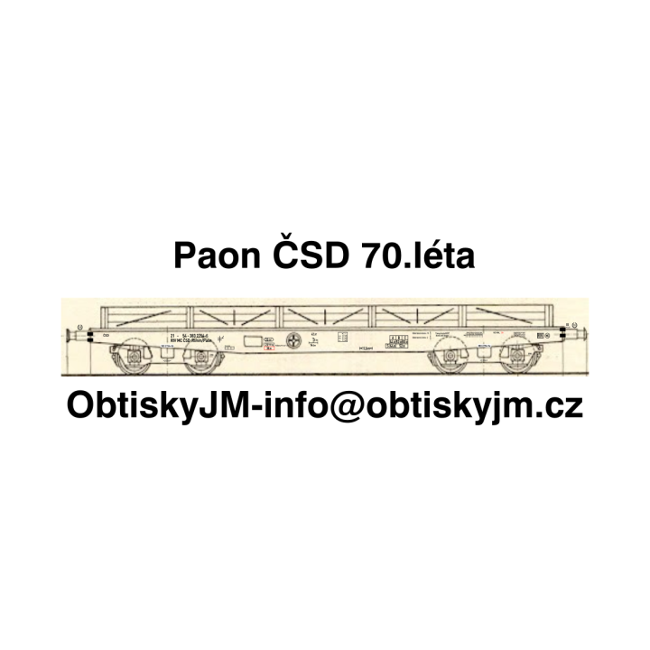 H0-Paon ČSD 70.léta C