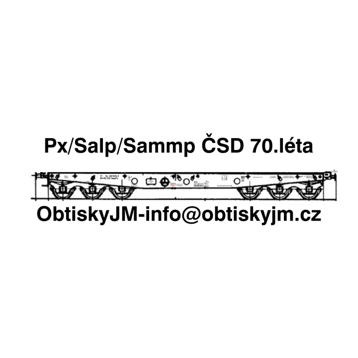 H0-Salp/Px ČSD 70.léta C