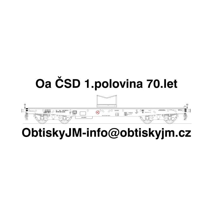 H0-Oa/Scs ČSD 1. polovina 70.let A
