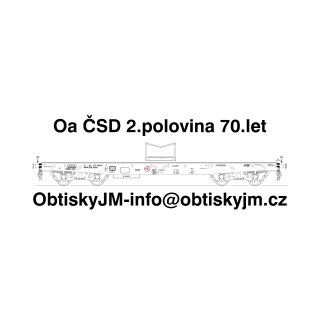 H0-Oa/Scs ČSD 2. polovina 70.let B