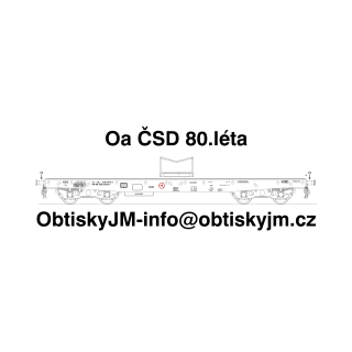 H0-Oa/Scs ČSD 80.léta A