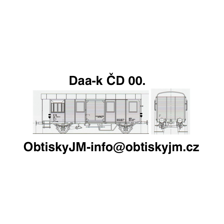 H0-Daa-k ČD 00.léta A
