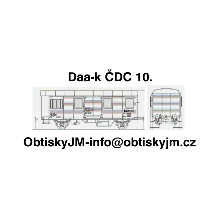H0-Da-k ČDC 10.léta B