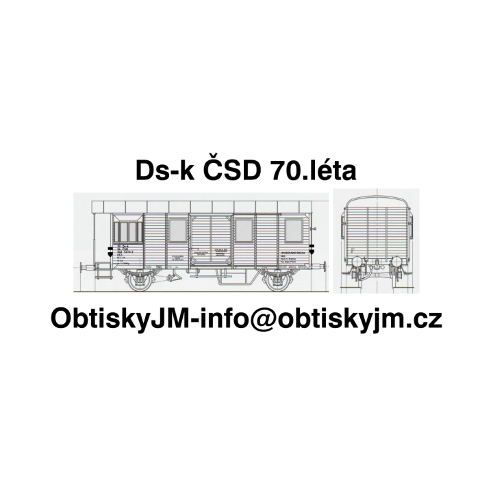 Ds-k ČSD 70.léta A