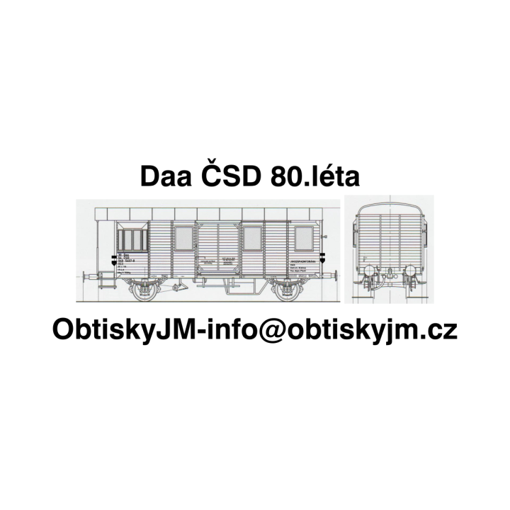 Daa ČSD 80.léta A