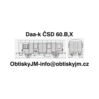H0-Ds-ČSD 60.léta B,B