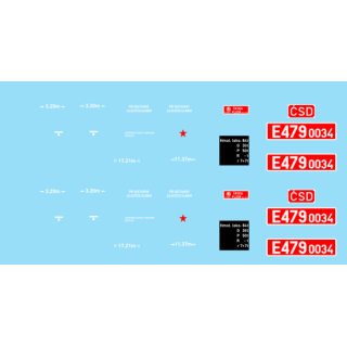 H0-E479.0034 ČSD z výroby 70.léta