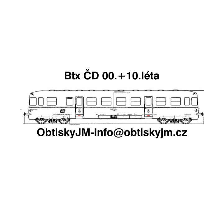H0-Btx ČD 00.+10.léta  F