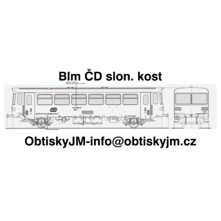 010 ČD slonová kost, Dom.st. Plzeň, B