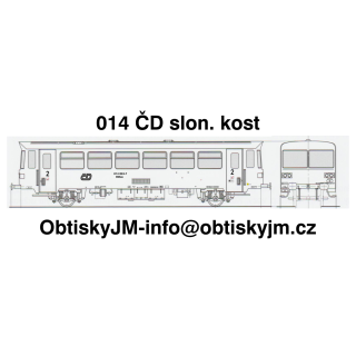 014 ČD slonová kost, Dom.st. RAKOVNÍK, A