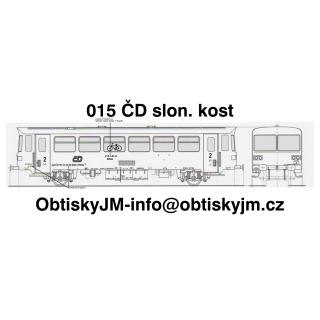 015 ČD slonová kost, Dom.st. Č. Budějovice, B
