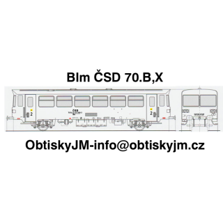 Blm ČSD 2.pol. 70.let Dom.st. Rakovník, B