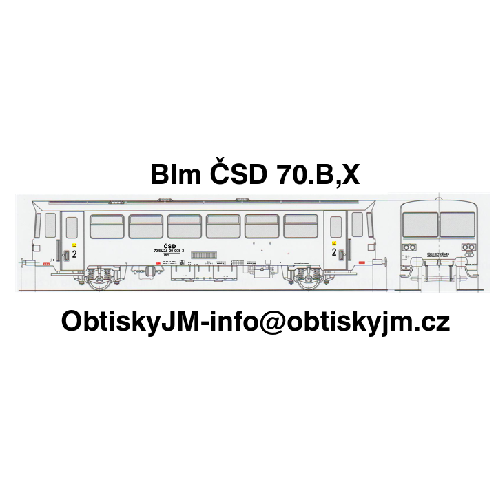 Blm ČSD 2.pol. 70.let Dom.st. Rakovník, B