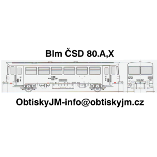 Baafx ČSD 1.pol. 80.let Dom.st. Rakovník, B