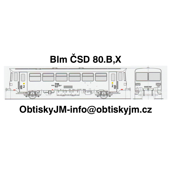 Baafx ČSD 2.pol. 80.let Dom.st. Rakovník, B