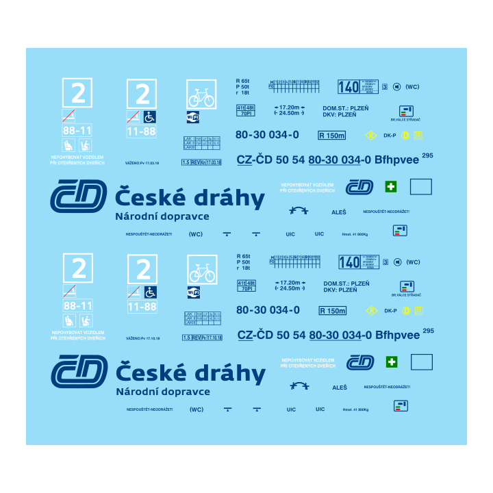 Bfhpvee295 80-30 034-0 ČD