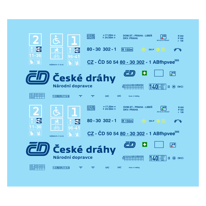 ABfhpvee395 80-30 302-1 ČD