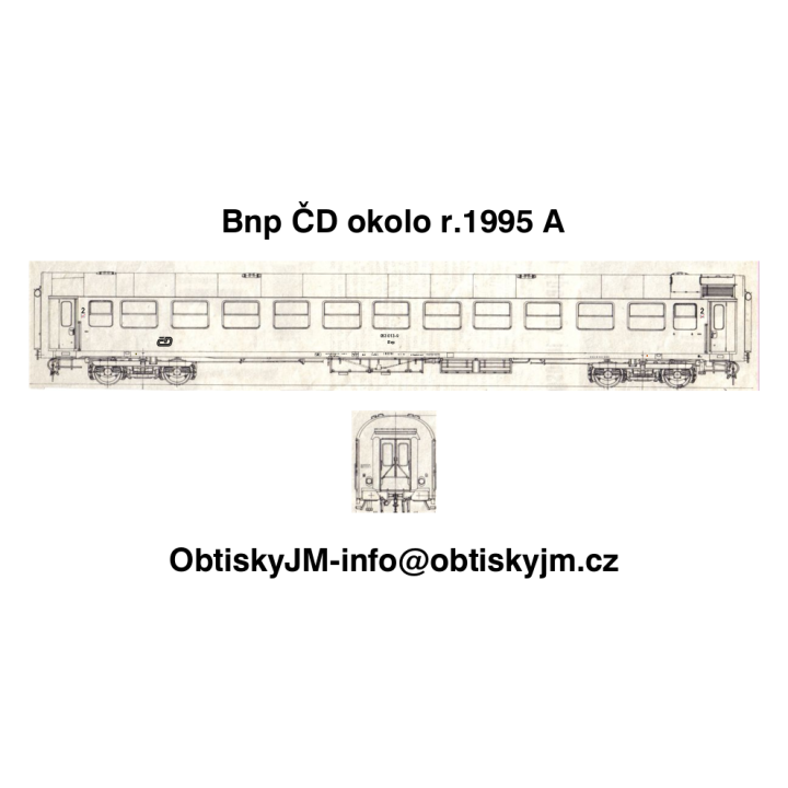 H0-Bnp ČD okolo r.1995 A