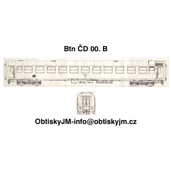 H0-Btn 053 ČD 00.léta B