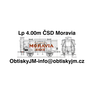 H0-Lp 4.00m ČSD Moravia A
