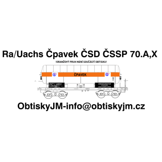 H0-Ra/Uachs Čpavek ČSD ČSSP 70.léta A,C