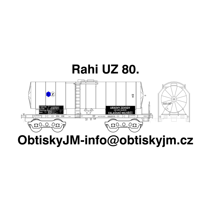 H0-Rahi ČSD UZ 80.léta A