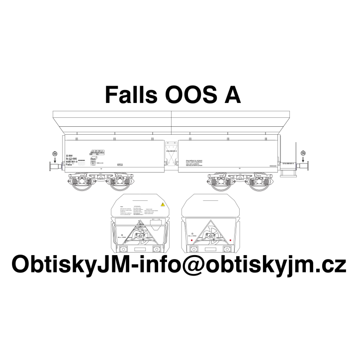 H0-Falls CZ-OOS A, podvozek Y25