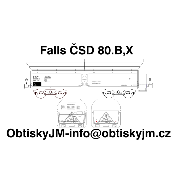 Falls ČSD 80.léta B,F