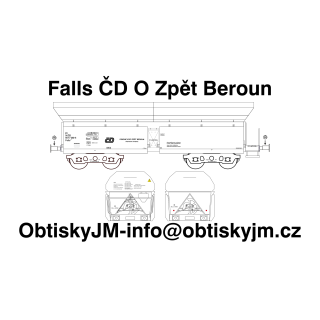 Falls ČD Zpět Beroun E, podvozek 26 2.8