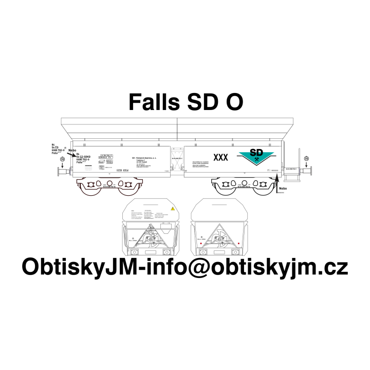 Falls SD, podvozek 26 2.8 E