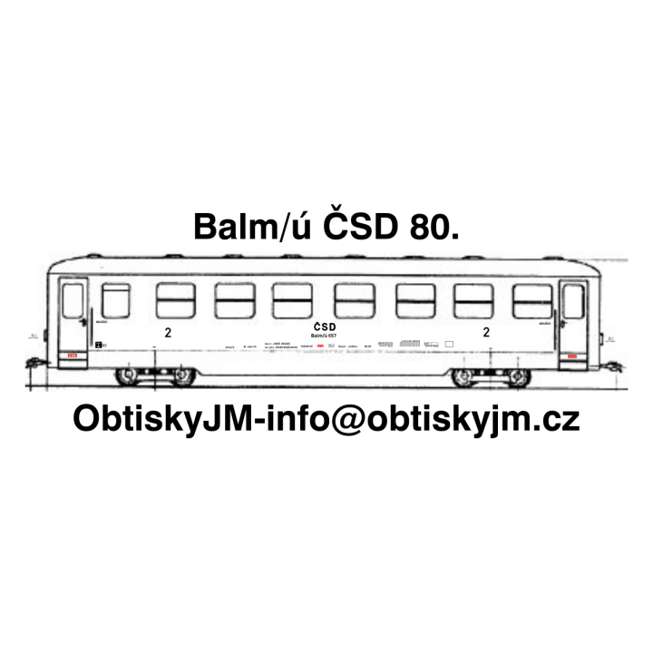 H0e-Balm/ú ČSD 80.léta D